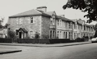 Glasgow, Victoria Park Drive South
General view of end terrace from North East.