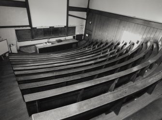 Interior.
View of lecture theatre no 1 from SE.