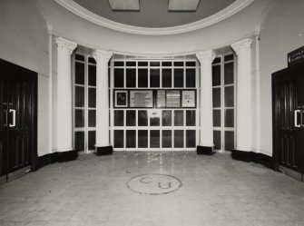 200 St Vincent Street, interior
Ground floor vestibule, general view from South, including 'CU' logo on the floor