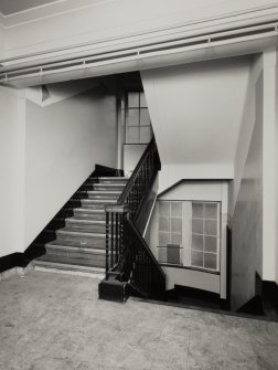 200 St Vincent Street, interior
East staircase, first floor, general view from West
