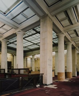 Interior. View of Banking Hall from NE