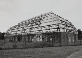 Glasgow, Springburn Park, Winter Gardens.
General view from North-East.