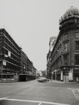 General view from N of junction of Gordon Street and Union Street.
