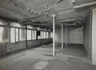 Interior.
View of SW room with cast iron columns.