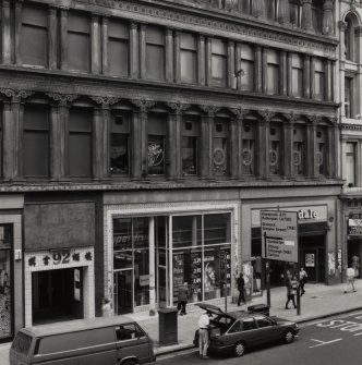 View of Superdrug shopfront from W.