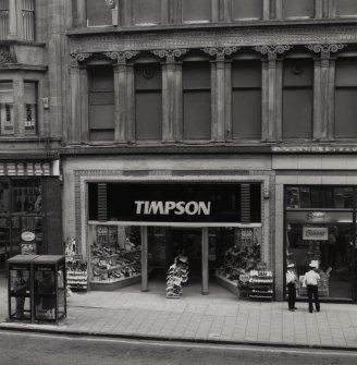 View of Timpson shopfront from W.