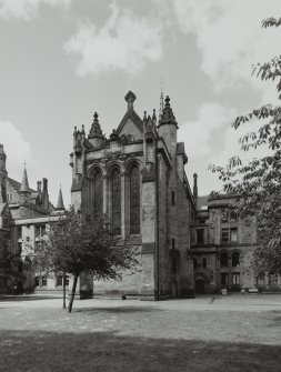 View of chapel from East.