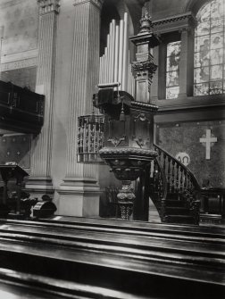 St Andrew's Church, interior
View of pulpit