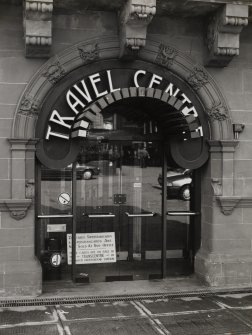Glasgow, St Enoch Undergound Station.
View of North Entrance.