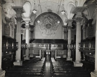 St Andrew's Church, interior
View from pulpit at South East end