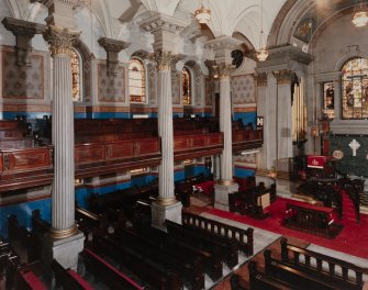 St Andrew's Church, interior
View from balcony to West