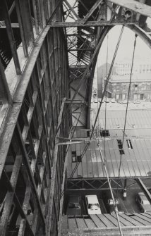 Glasgow, St. Enoch Station.
General view of East arch and canopy in south train shed.
