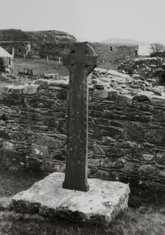 Detail of slate-cross.