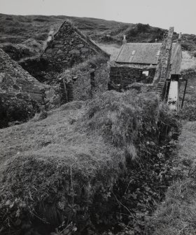 View along mill race.