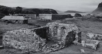 Mull, Inchkenneth, chapel.
General view from South-West.