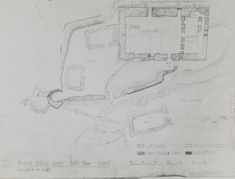 Fraoch Eilean Castle.
Photographic copy of general plan of Fraoch Eilean.