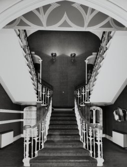 Interior.
View of staircase hall from East.