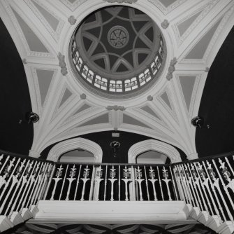 Interior.
View of central lantern and ceiling.