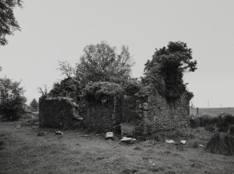 Furnace, Loch Fyne Powder Works.
General view from North-East of building at South corner of site.