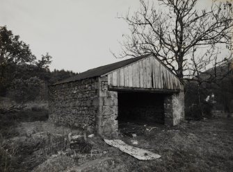 View from S of former Store/ Magazine, photographed 28 October 1993