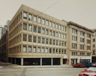 Glasgow, 74 Waterloo Street, Fortune House.
View of North extension from North-West.