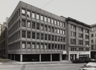 Glasgow, 74 Waterloo Street, Fortune House.
View of North extension from North-West.