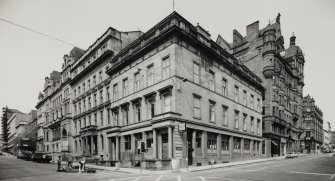 View of Renfield Street elevation from SE.