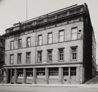 View of West Regent Street Lane elevation from NE.