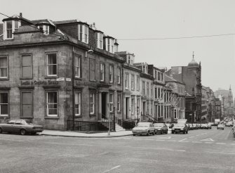 General view of West George Street at junction with West Campbell Street from SW.