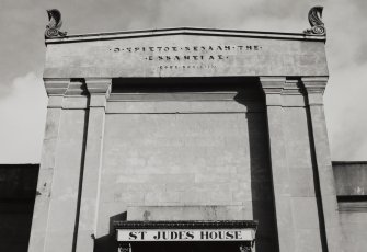 St Jude's Church
View of inscription above entrance