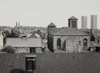 Glasgow, 9 Wester Craigs, Blackfriars Park Church.
General elevated view from North-West.