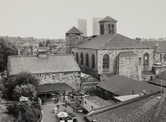 Glasgow, 9 Wester Craigs, Blackfriars Park Church.
General elevated view from North-West.