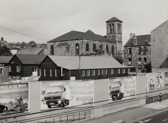 Glasgow, 9 Wester Craigs, Blackfriars Park Church.
General elevated view from South-West.