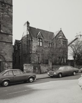 Glasgow, 9 Wester Craigs, Blackfriars Park Church.
View of Church Manse from South-East.
