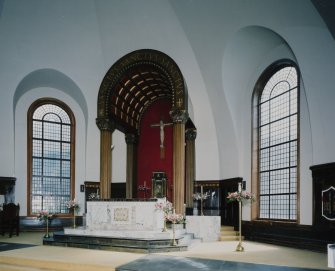 Church. Interior. View of chancel