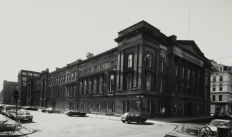 General view from NE of Brunswick Street & Ingram Street facades.