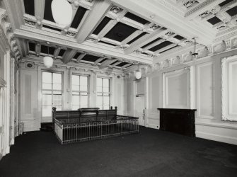 Interior.
View of Court thirteen on first floor from SW.