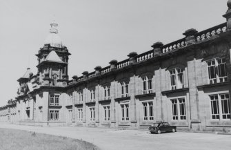 View of main frontage from South-West.