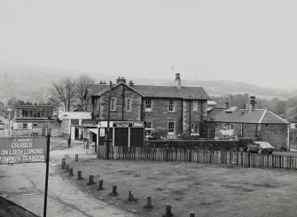 View from East of Balloch Central Station