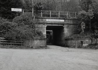 View of entrance from south