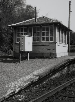 View of signal box from south west