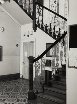 Interior.
View of main staircase.