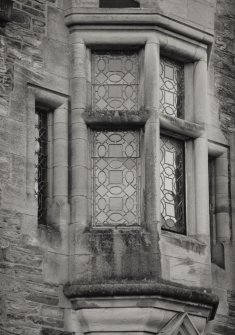 Detail of window above East entrance.