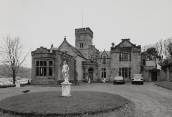 View from South of entrance front