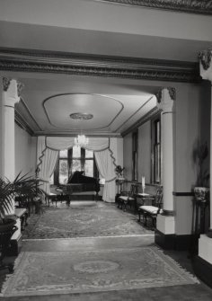 Interior. View of music room from North