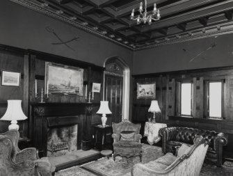 Interior. View of drawing room from East