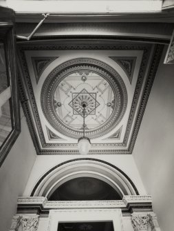 Interior.
Detail of ceiling, entrance lobby.