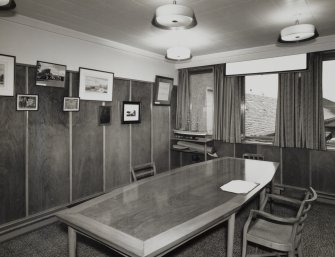 Interior.
View of board room.