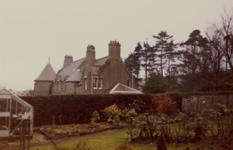 View of house and garden from South-East.