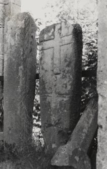Detail of grave slab.